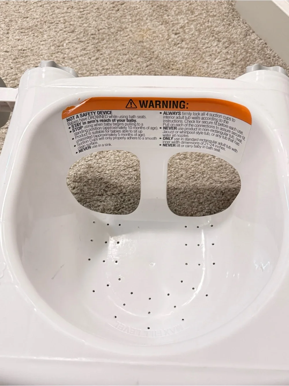 Regalo Baby Basics Bath Seat